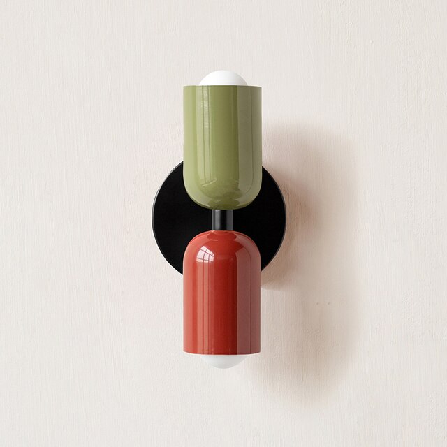 BowLift | Cream Double-Head LED Wall Lights