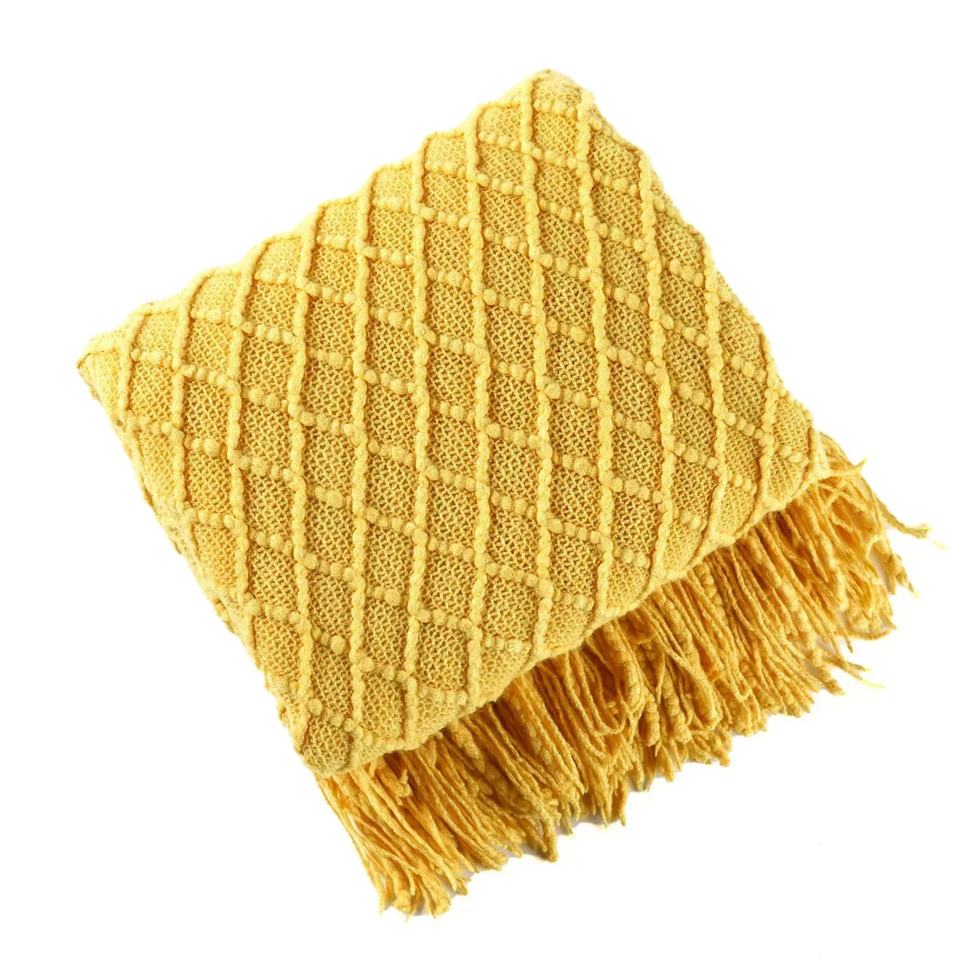 Azura | Nordic Style Dick Knitted Blanket