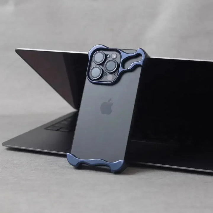 Azura | Luxury Irregular Metal Bumper Phone Case