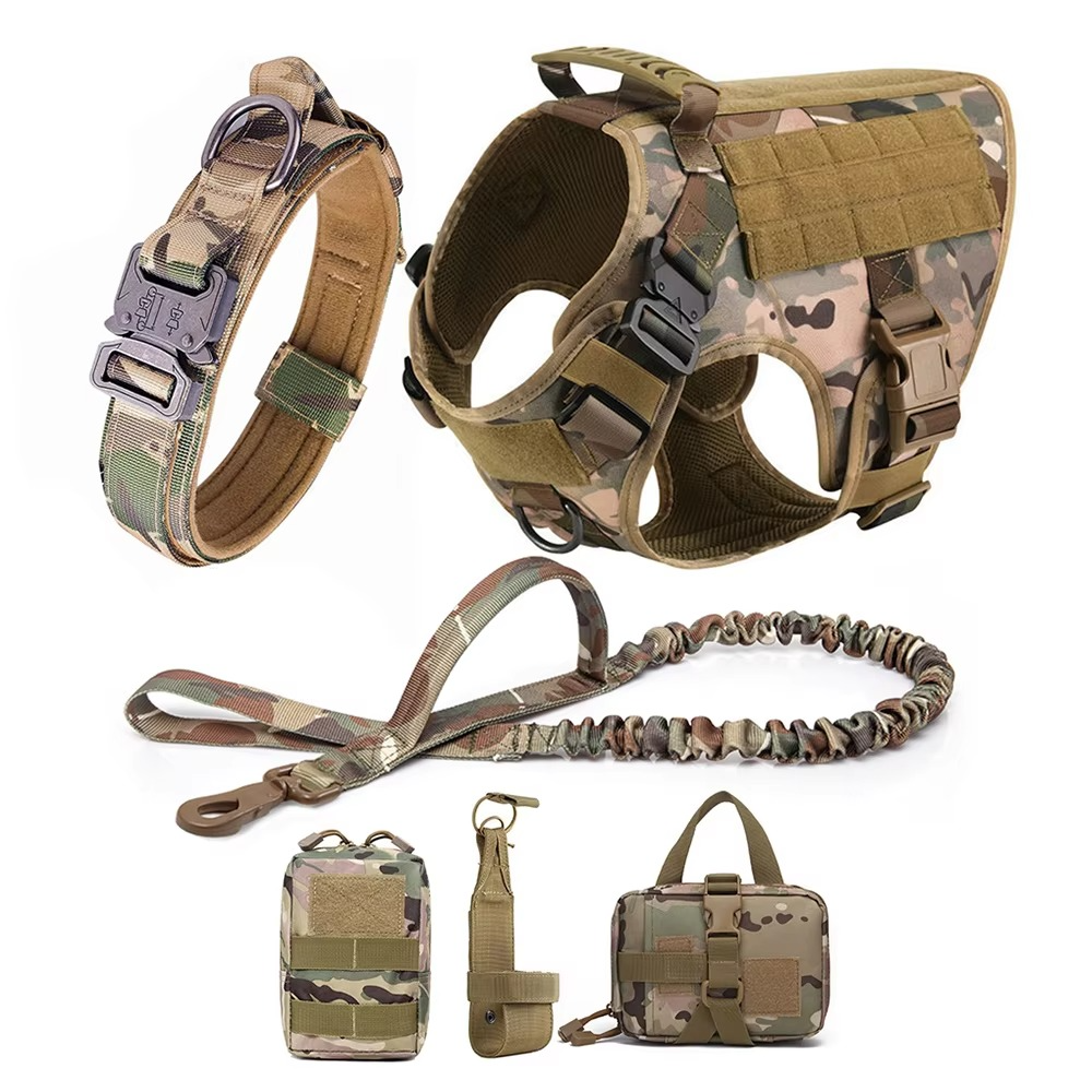 Azura | Tactical Dog Harness and Leash Set for Medium and Large Dogs