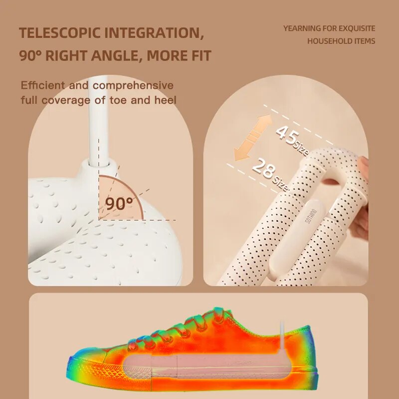 Azura | Stretchable Wearable Electric Sterilization Shoe Dryer