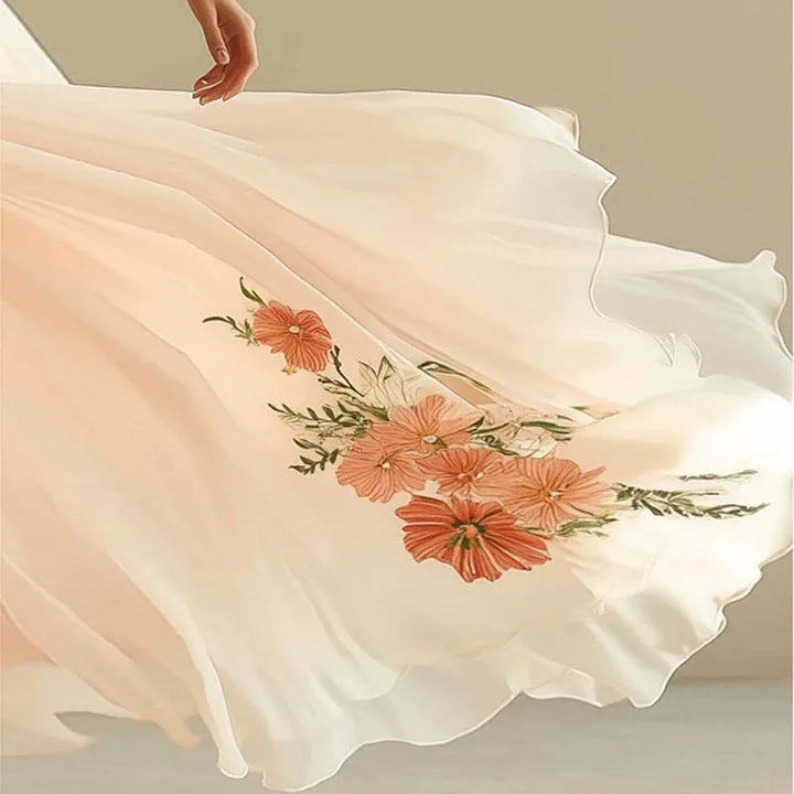 Rose | Elegant party dresses with V-neck and high waist