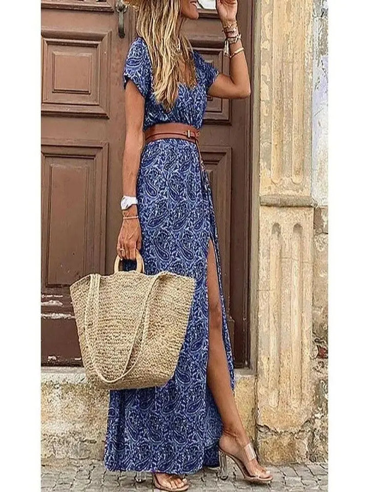 Vivienne | Floral Pleated Midi Dress