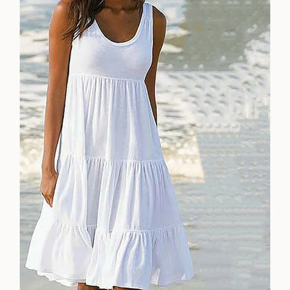 Layla™ - Boho Sleeveless Mini Dress