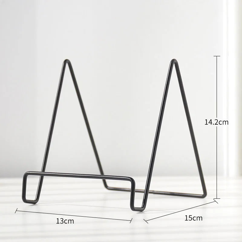 Azura | Iron Art Multi-Use Display Stand: Versatile magazine, dish, picture, and photo album stand for home decor