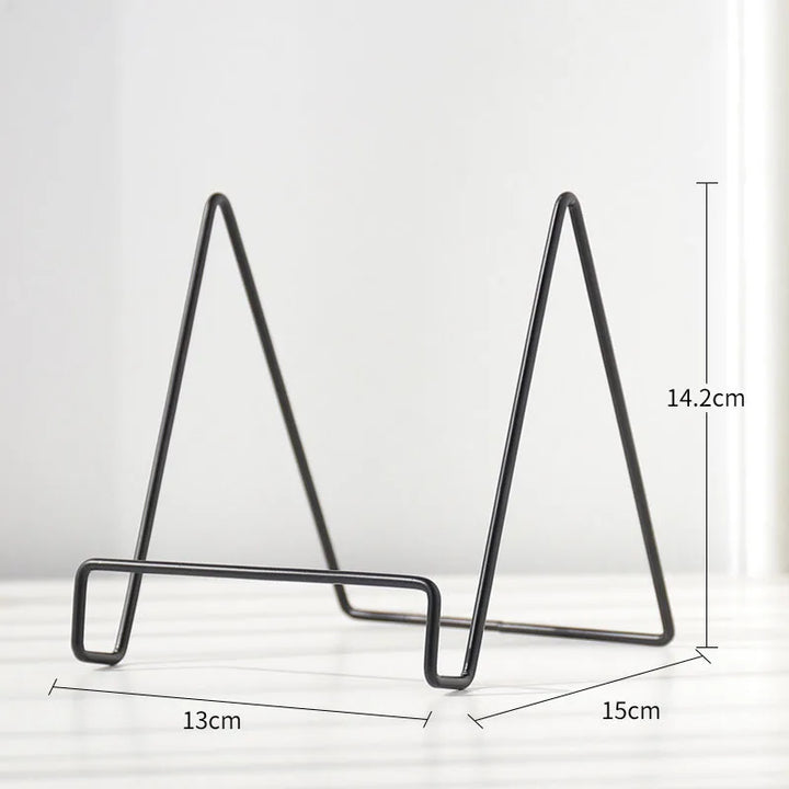 Azura | Iron Art Multi-Use Display Stand: Versatile magazine, dish, picture, and photo album stand for home decor