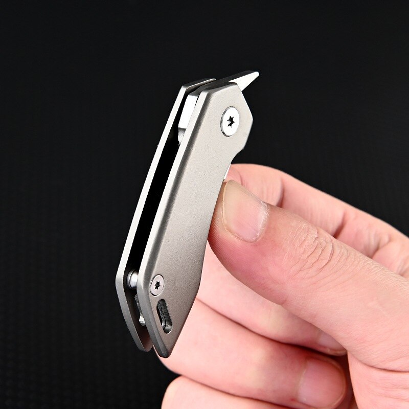 Azura | Titan-Titanium alloy Bag Keychain Knife
