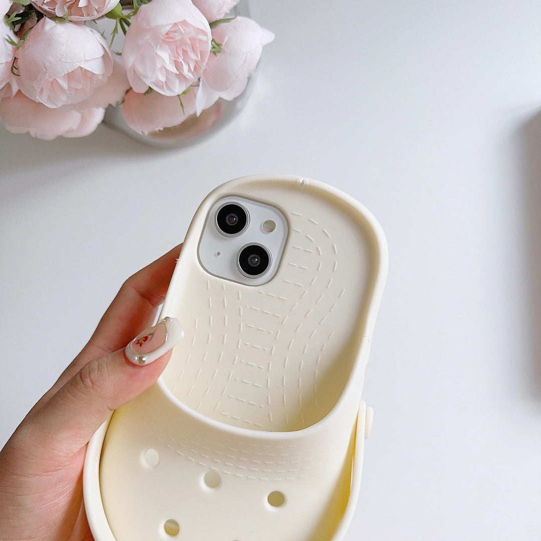 Azura | Mini Slippers Shockproof Funny iPhone Case