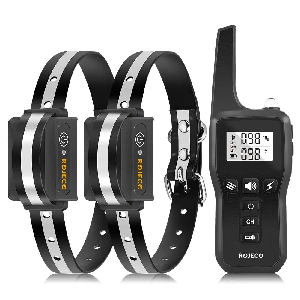 Azura | 1000m Dog Training Collar – Waterproof, Rechargeable with Remote Control for Small, Medium & Large Dogs