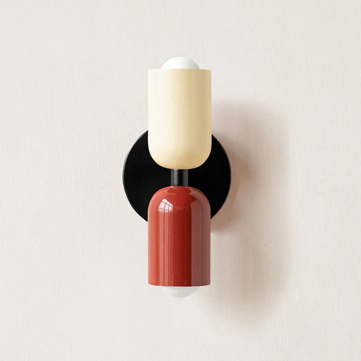 BowLift | Double Head Wall Lamp Black Base
