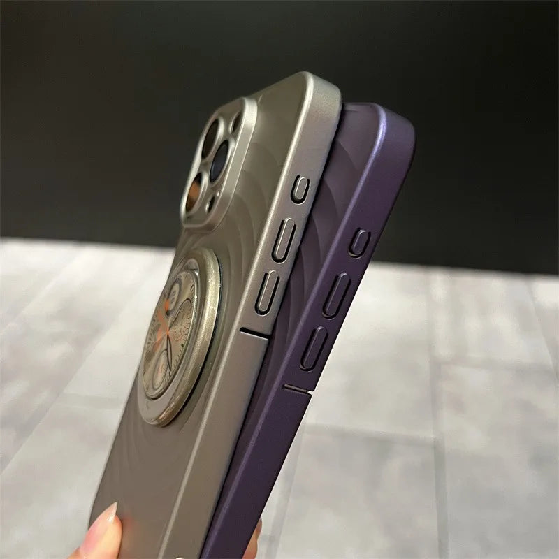 Azura | Clock Water Ripple Magsafe Bracket Phone Case