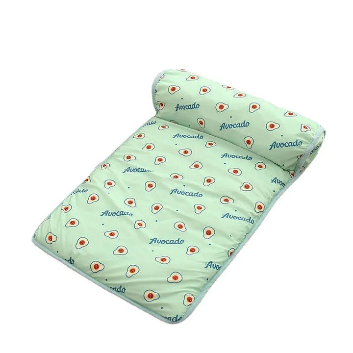Azura | Cooling Mat FrostTail for Dogs & Cats | With Headrest | Breathable & Washable | Non-slip & Comfortable