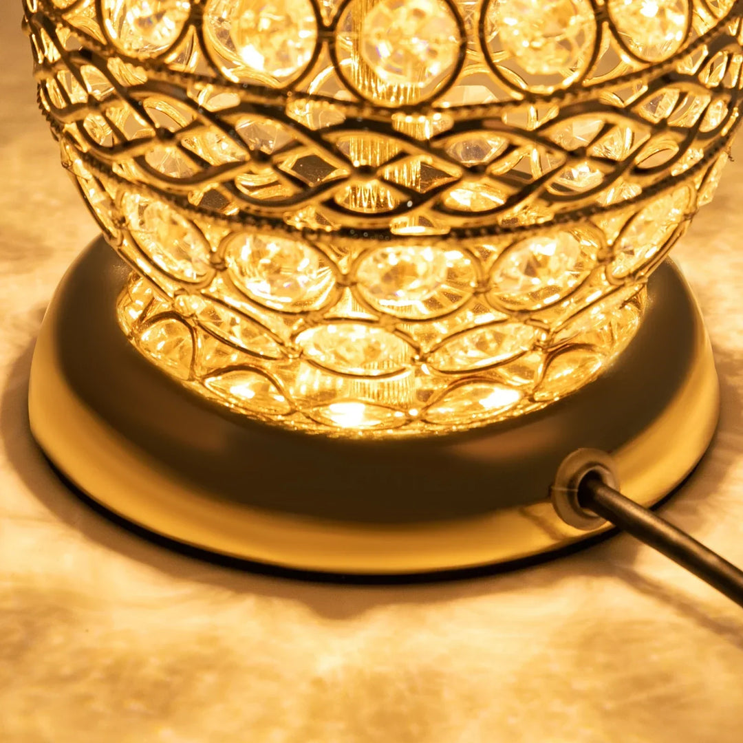 BowLift | Modern Crystal Luxury Decorative Nightstand Lamp