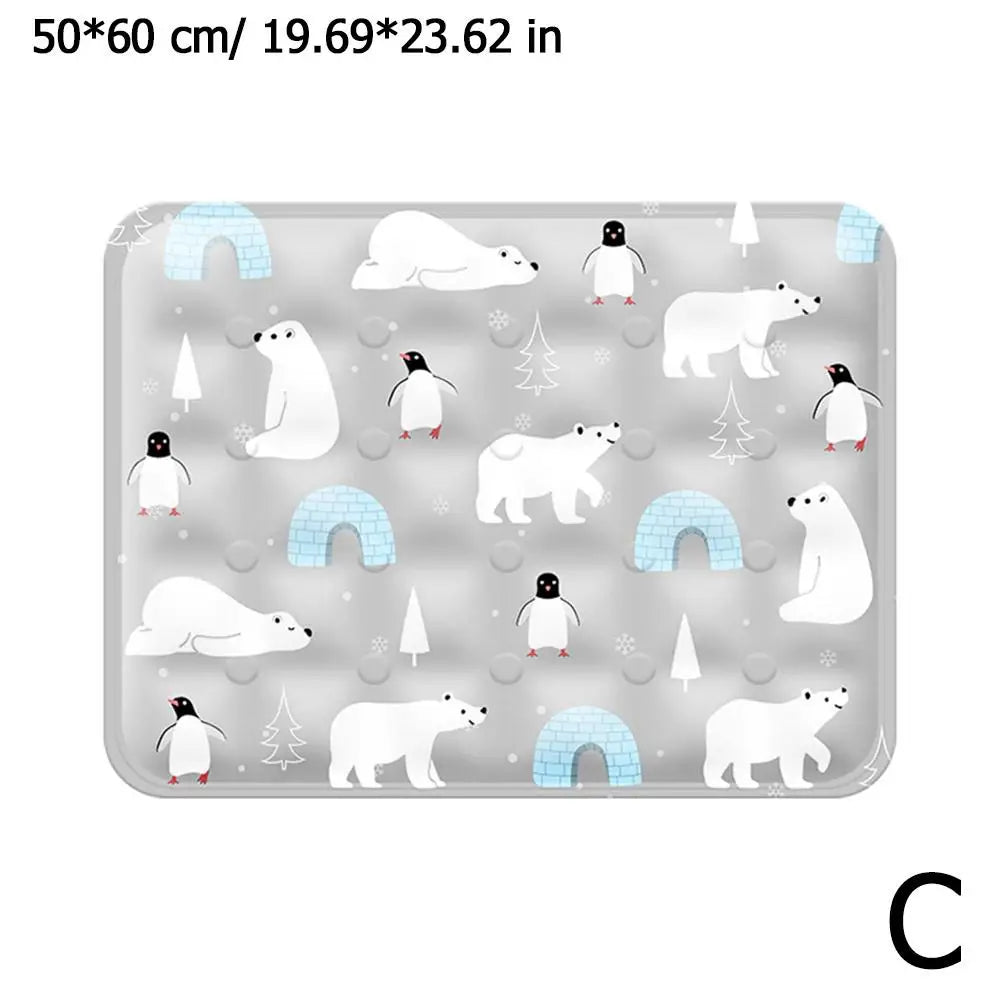 Azura | FrostPaws Cooling Mat for Dogs & Cats | Reusable & Filled with Gel | For Summer & Travel | PVC