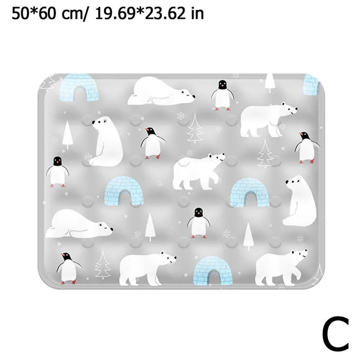 Azura | FrostPaws Cooling Mat for Dogs & Cats | Reusable & Filled with Gel | For Summer & Travel | PVC