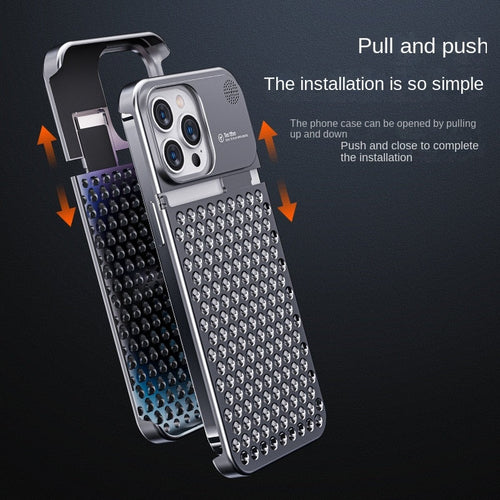 Azura | Metal Vent Premium Aluminum Alloy iPhone Case