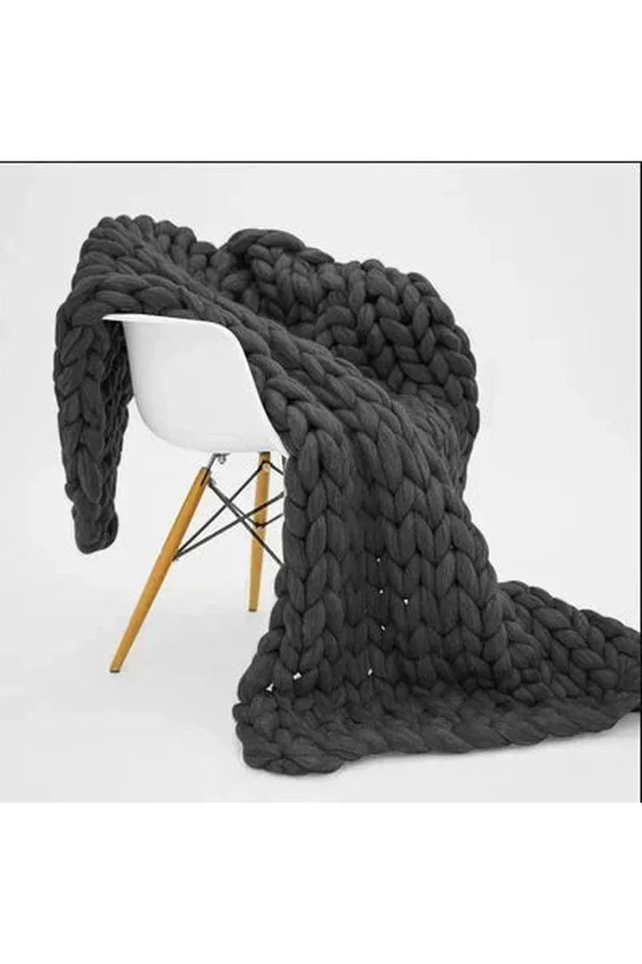 Azura | Cozy Knit Chunky Blanket