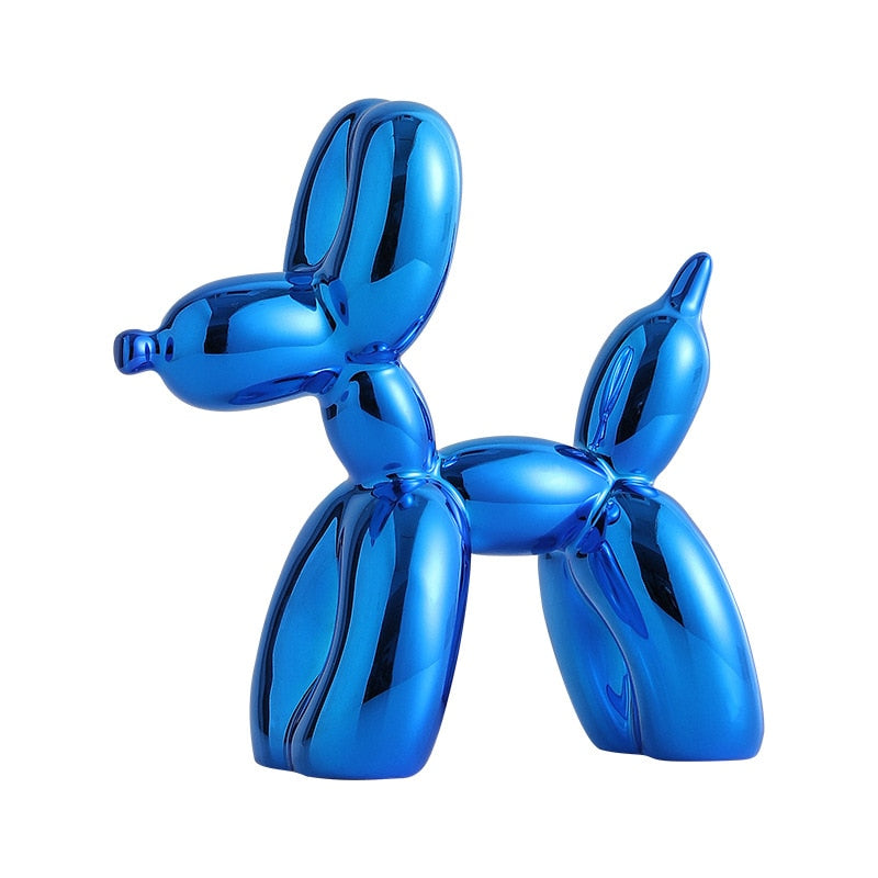 BowLift | Balloon Dog Sculpture, Balloon Art Statue, Mini Collectible Figurine, Home Decoration, Resin Figure, Desk Accessories, Room Decoration