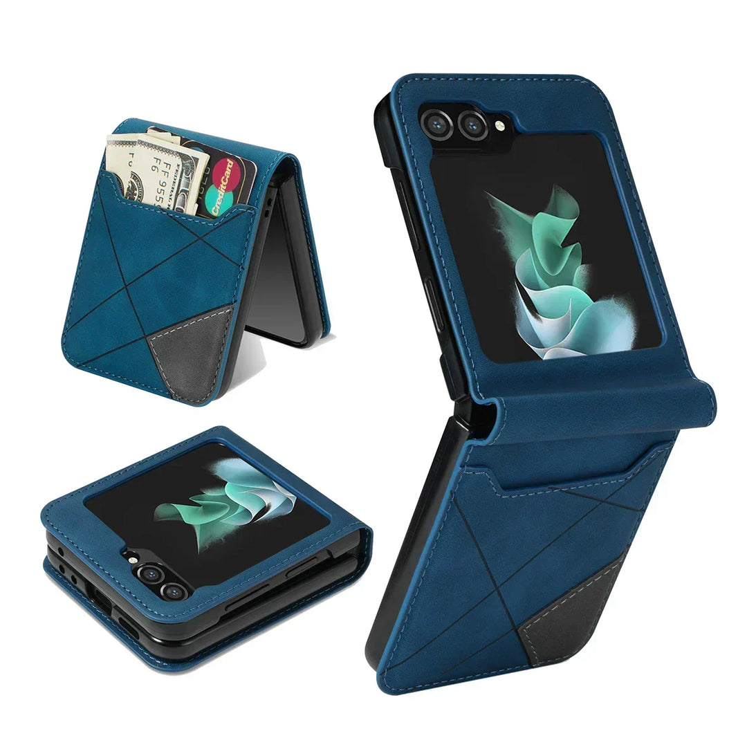 Azura | Leather Wallet Case for Samsung Galaxy Z Flip Series