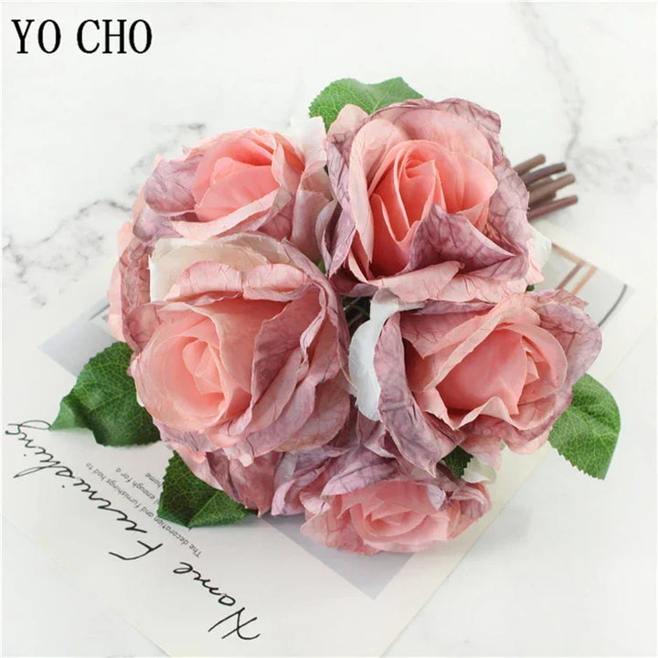 BowLift | Large Peony Silk Flower Bouquet Set