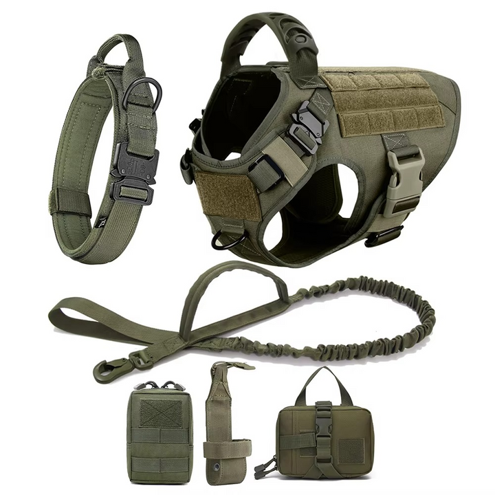 Azura | Tactical Dog Harness and Leash Set for Medium and Large Dogs