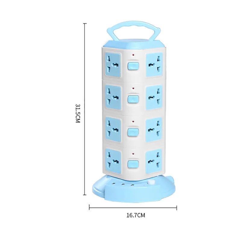 Azura | Tower Design Surge Protector Vertical Power Strip