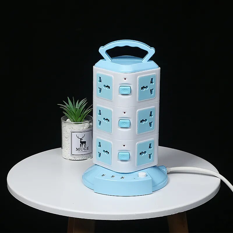 Azura | Tower Design Surge Protector Vertical Power Strip