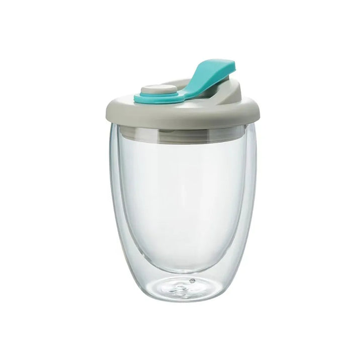 Azura | Leak-Proof Double Wall Glass Transparent Mug