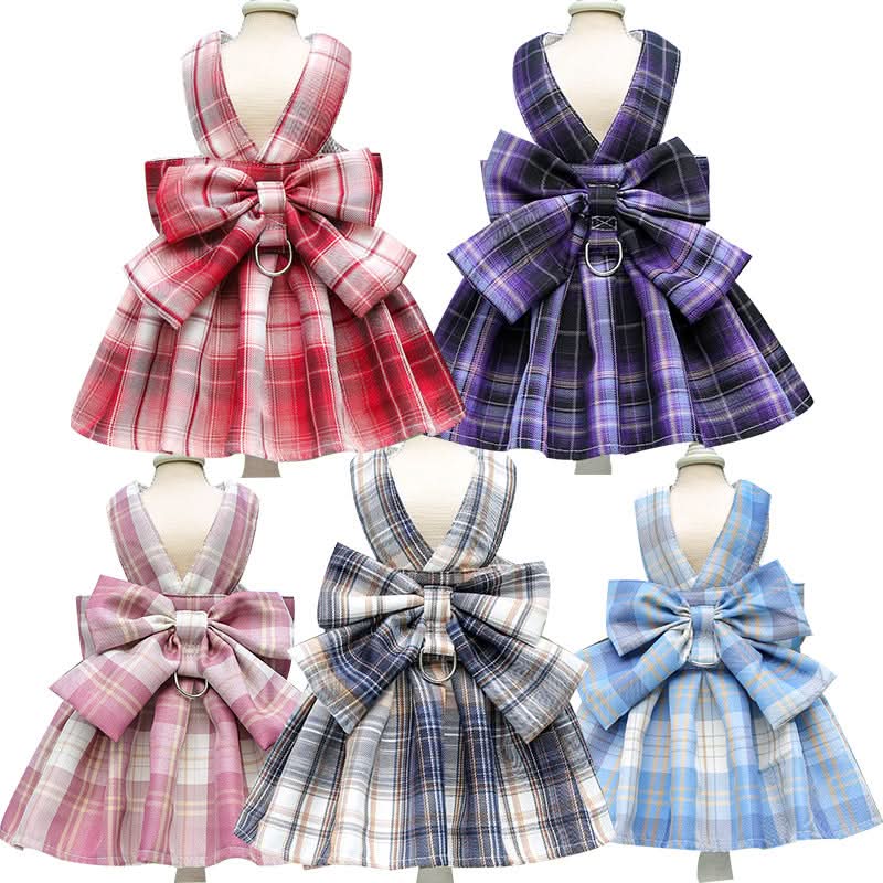 Azura | Adjustable Dog Harness with Elegant Bow for Stylish Walks