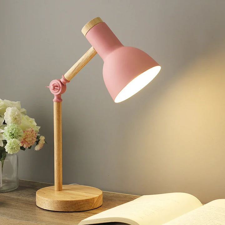 BowLift | Dyed Wooden Table Lamp