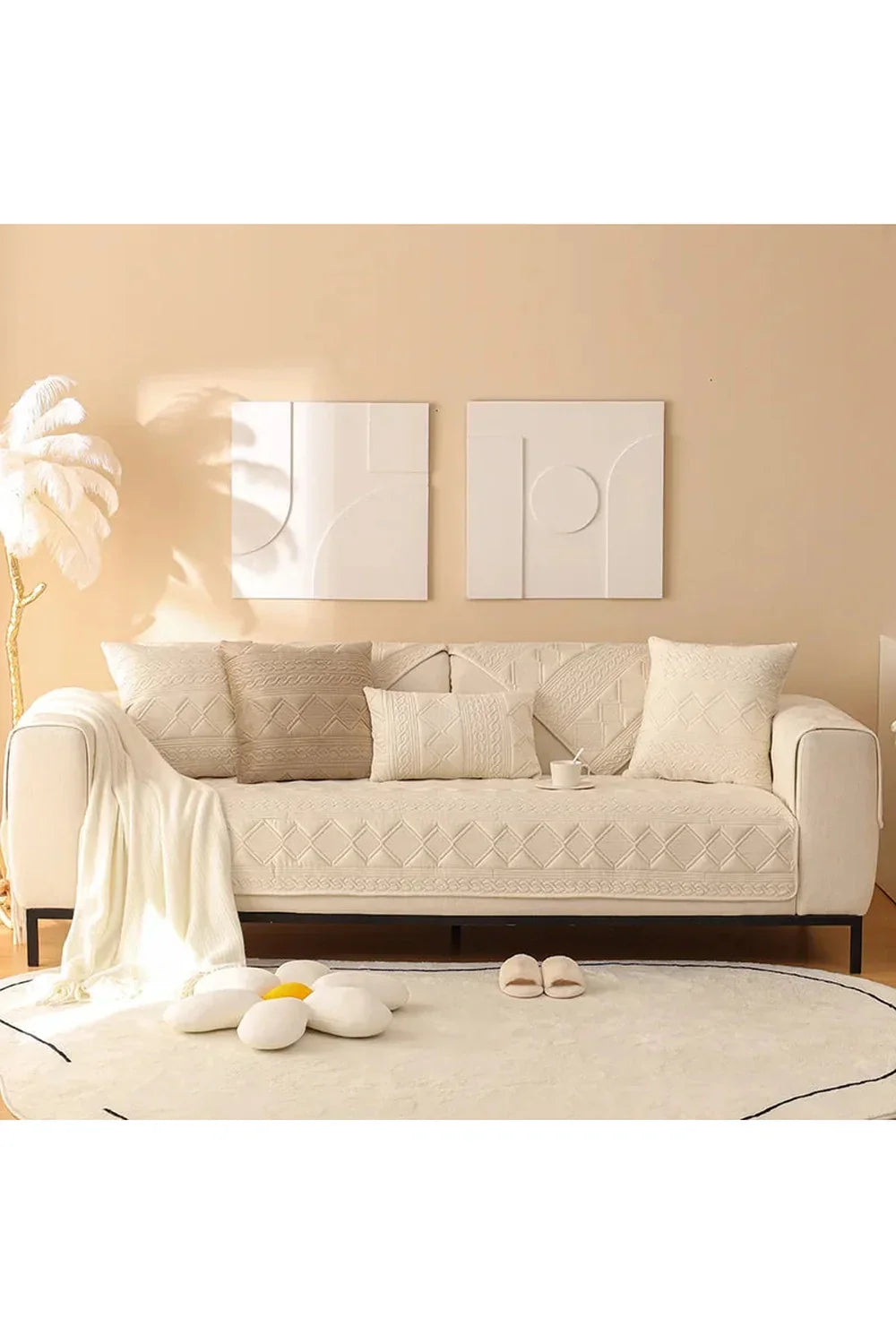 Dutch Velvet Sofa Cover | Bowlift