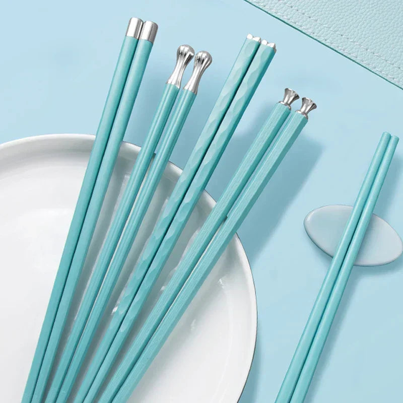 BowLift | DineLux – Luxurious Chopstick Set with Refined Designs (5 Pairs)