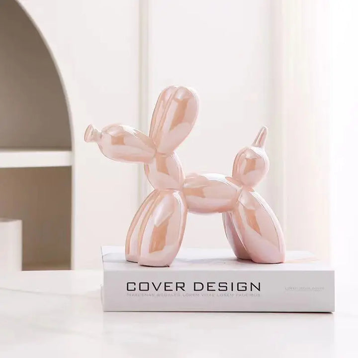 BowLift | – Small dog sculpture made of balloons