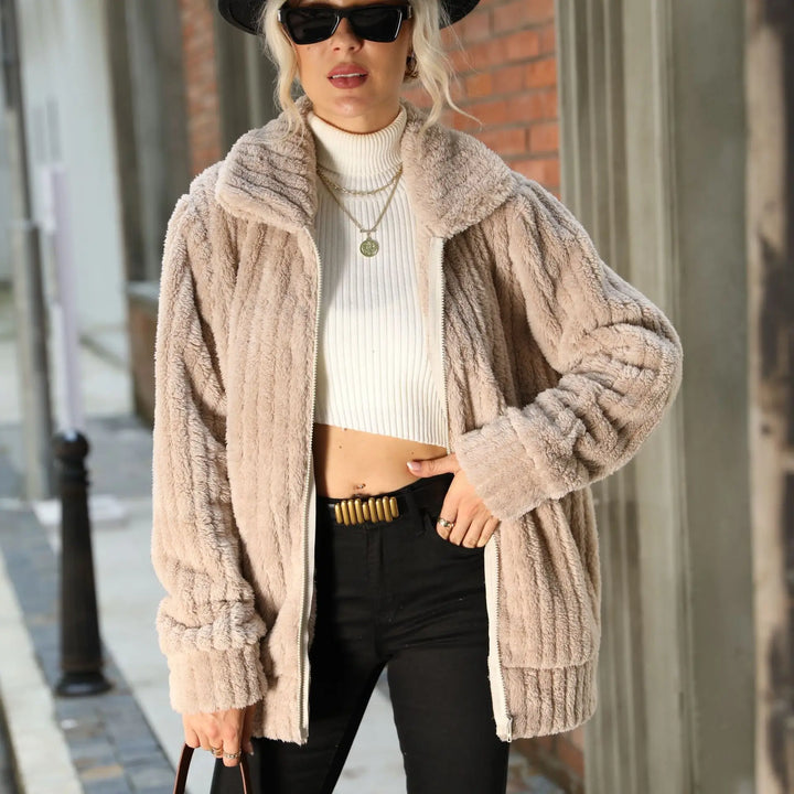 Iris | Elegant Fur Jacket
