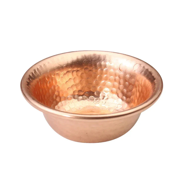 BowLift | Nepalese pure copper water preparation bowl handmade hammer pattern holy water bowl for Buddha Buddhism accessories