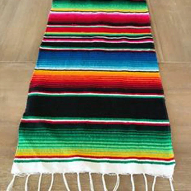 Azura | Colorful Mexican Serape Blanket