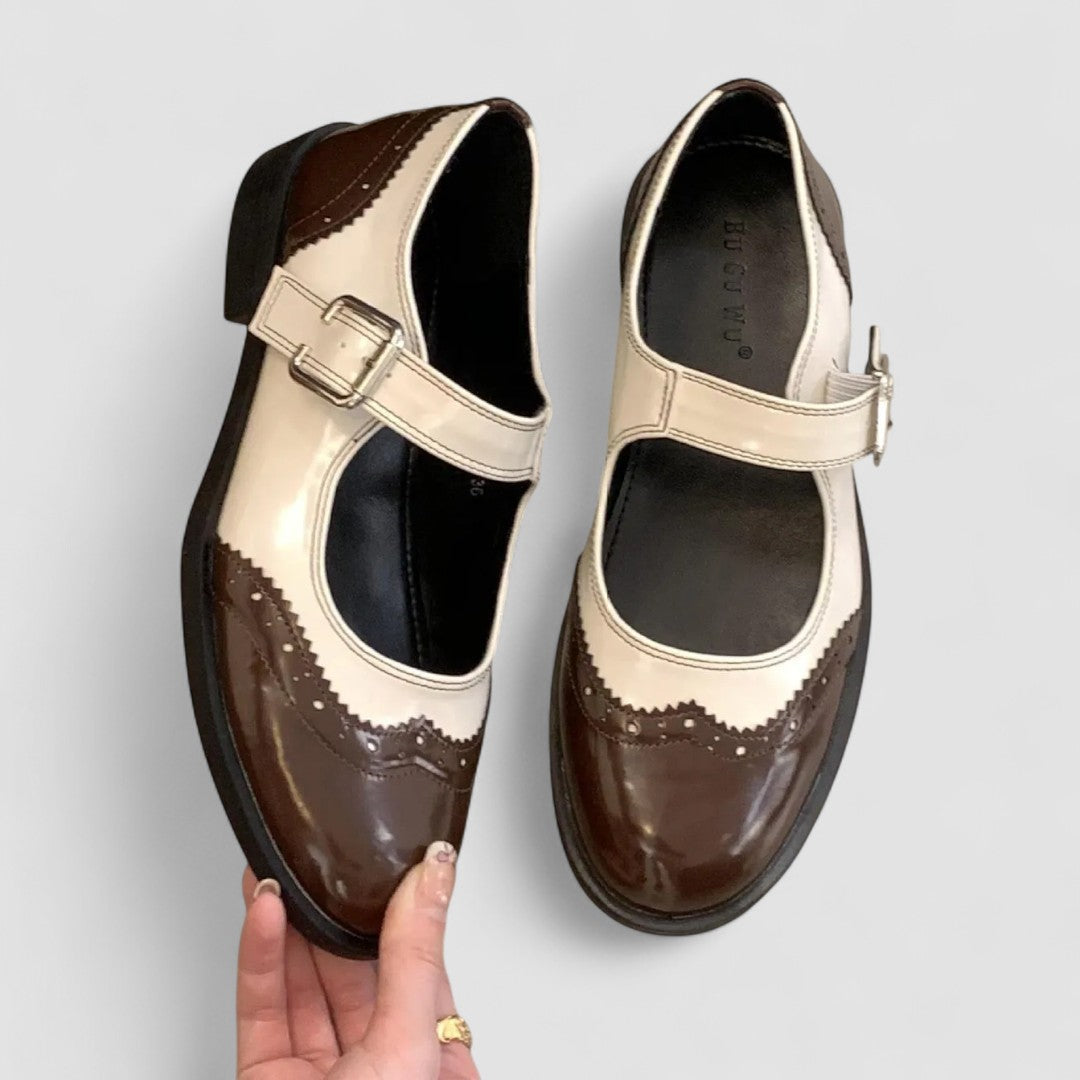 CAITLYN – CLASSIC MARY JANE FLATS