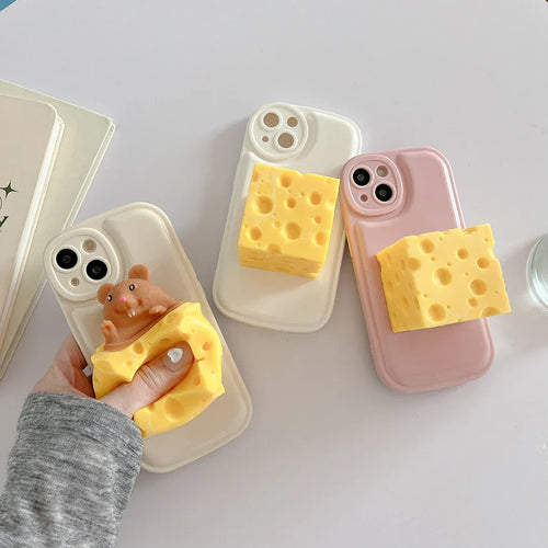 Azura | Cheese Lover Mouse iPhone Case