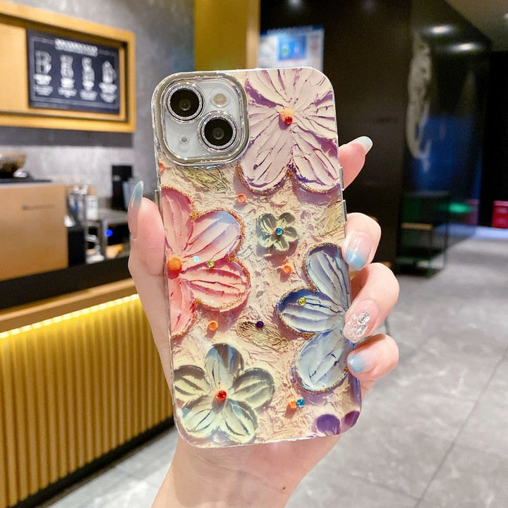 Azura | Flower Glow Soft Shockproof iPhone Case