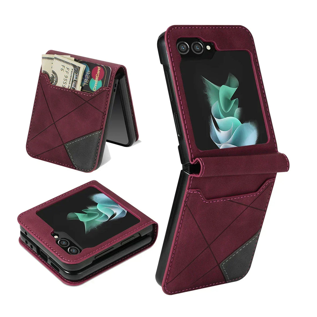Azura | Leather Wallet Case for Samsung Galaxy Z Flip Series
