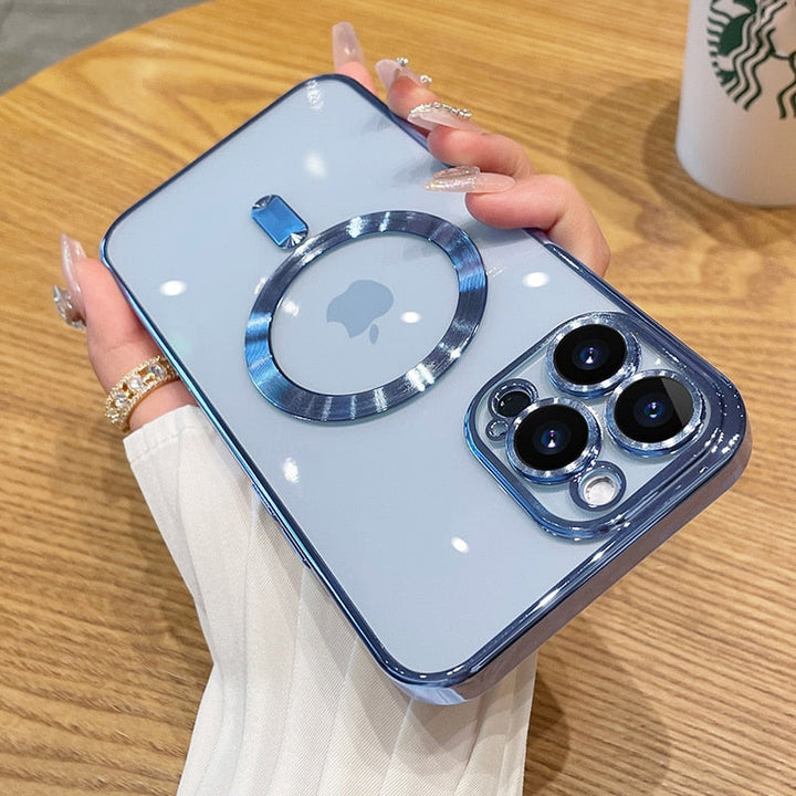 Azura | Sky Clear Transparent Silicone iPhone Case