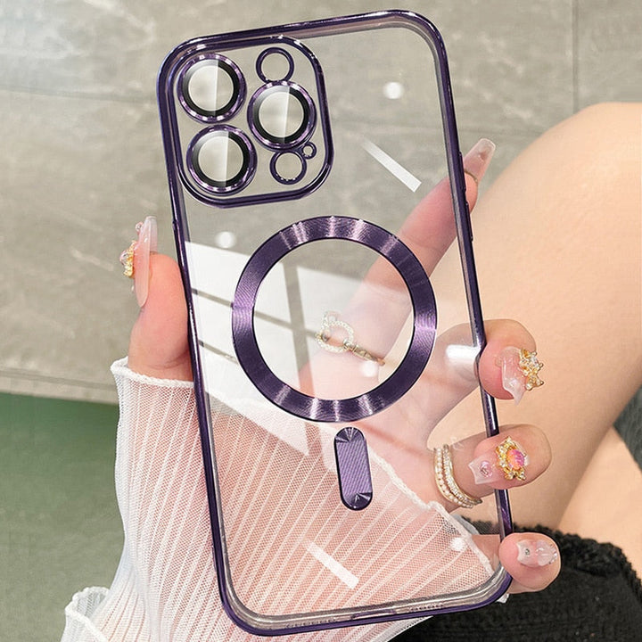Azura | Sky Clear Transparent Silicone iPhone Case