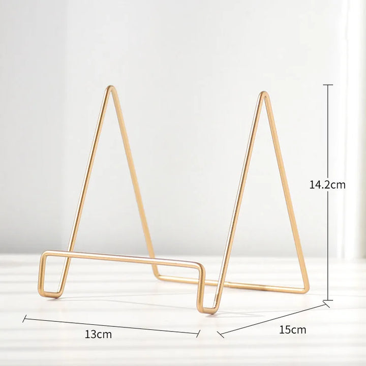 Azura | Iron Art Multi-Use Display Stand: Versatile magazine, dish, picture, and photo album stand for home decor