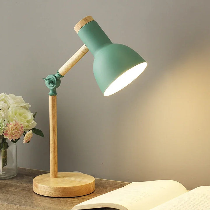 BowLift | Dyed Wooden Table Lamp