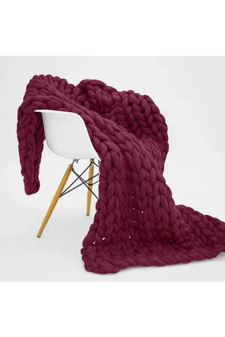 Azura | Cozy Knit Chunky Blanket