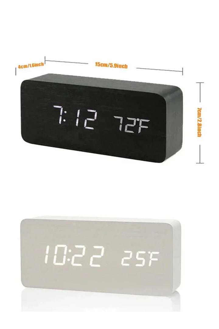 BowLift | Wood LED Digital Clock