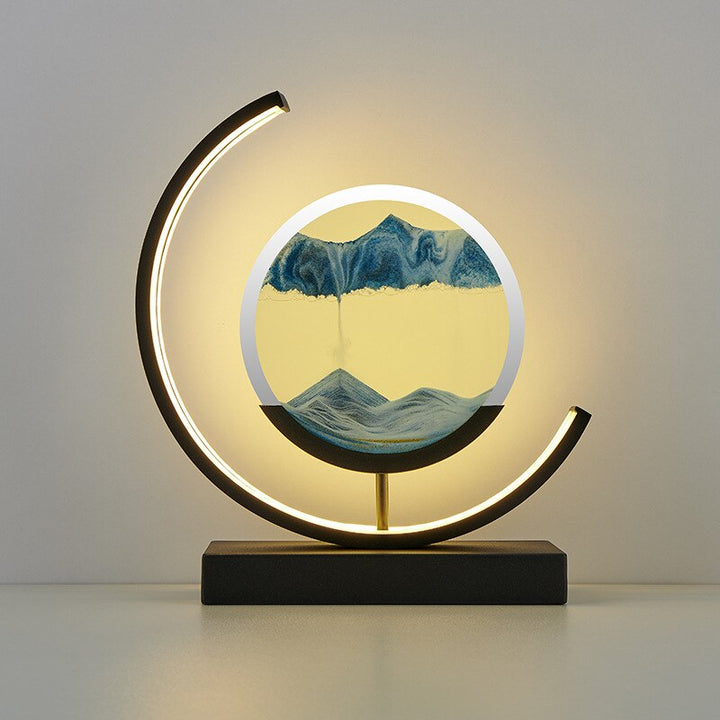 BowLift | LED Table Lamp with Moving Sand Landscape – SandLight