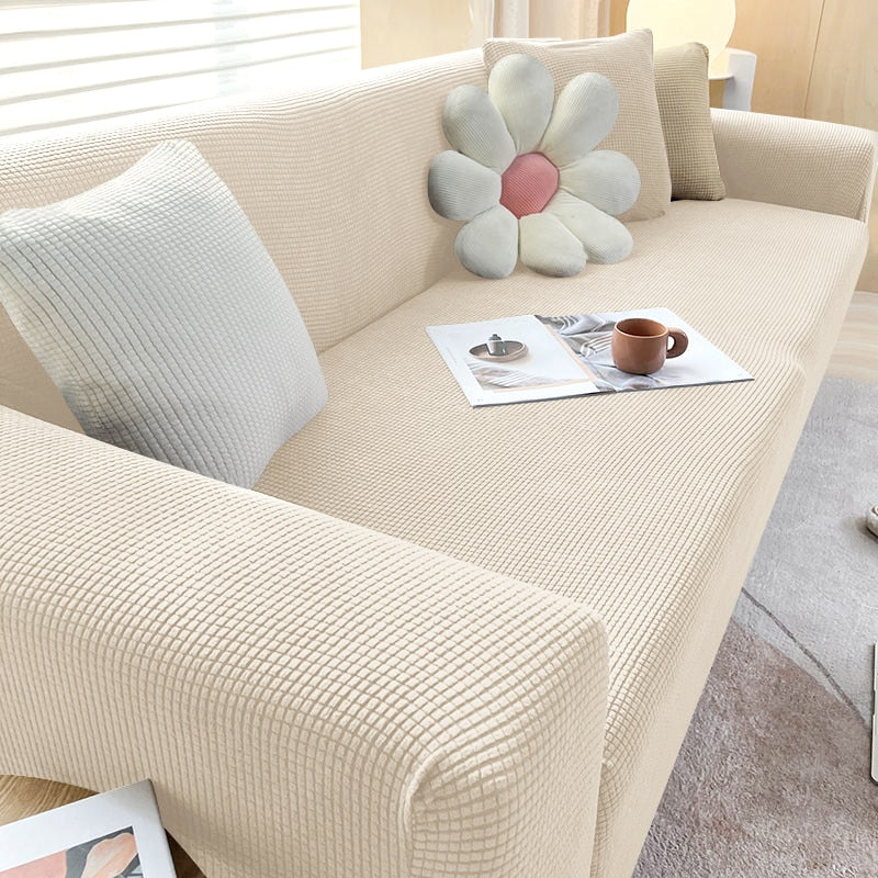 BowLift | FlexiCover Elastic Sofa Cover – Protection Cover for Corner Sofas and Standard Sofas