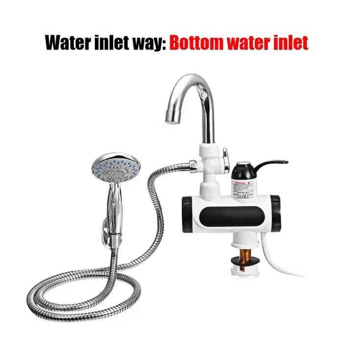 BowLift | 3000W Electric Kitchen Faucet with Instant Hot Water - FlowHeat