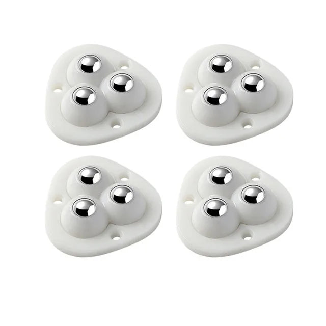 Azura | Self-Adhesive Full Rotating Furniture Mover Wheel Rollers